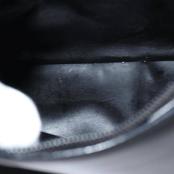 GUCCI Bamboo Hand Bag Leather Black 001 3008 000926 Auth 83723 - Picture 11 of 16